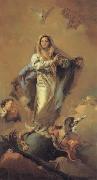 Giovanni Battista Tiepolo The Immaculate Conception France oil painting artist